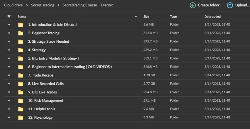SecretTrading Course + Discord Download