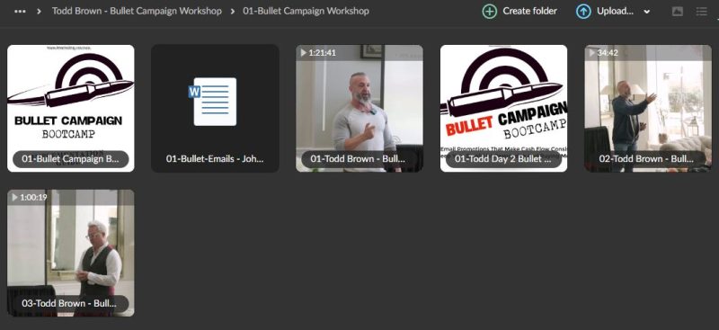 Todd Brown – Bullet Campaign Workshop Download