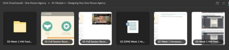 Chris Orzechowski – One Person Agency Download