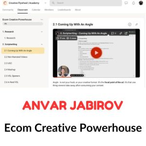 Anvar Jabirov – Ecom Creative Powerhouse Download