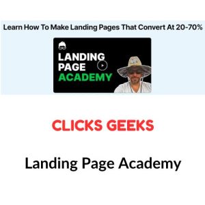Clicks Geeks Landing Page Academy Download
