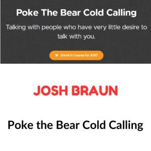 Josh Braun - Poke the Bear Cold Calling Download